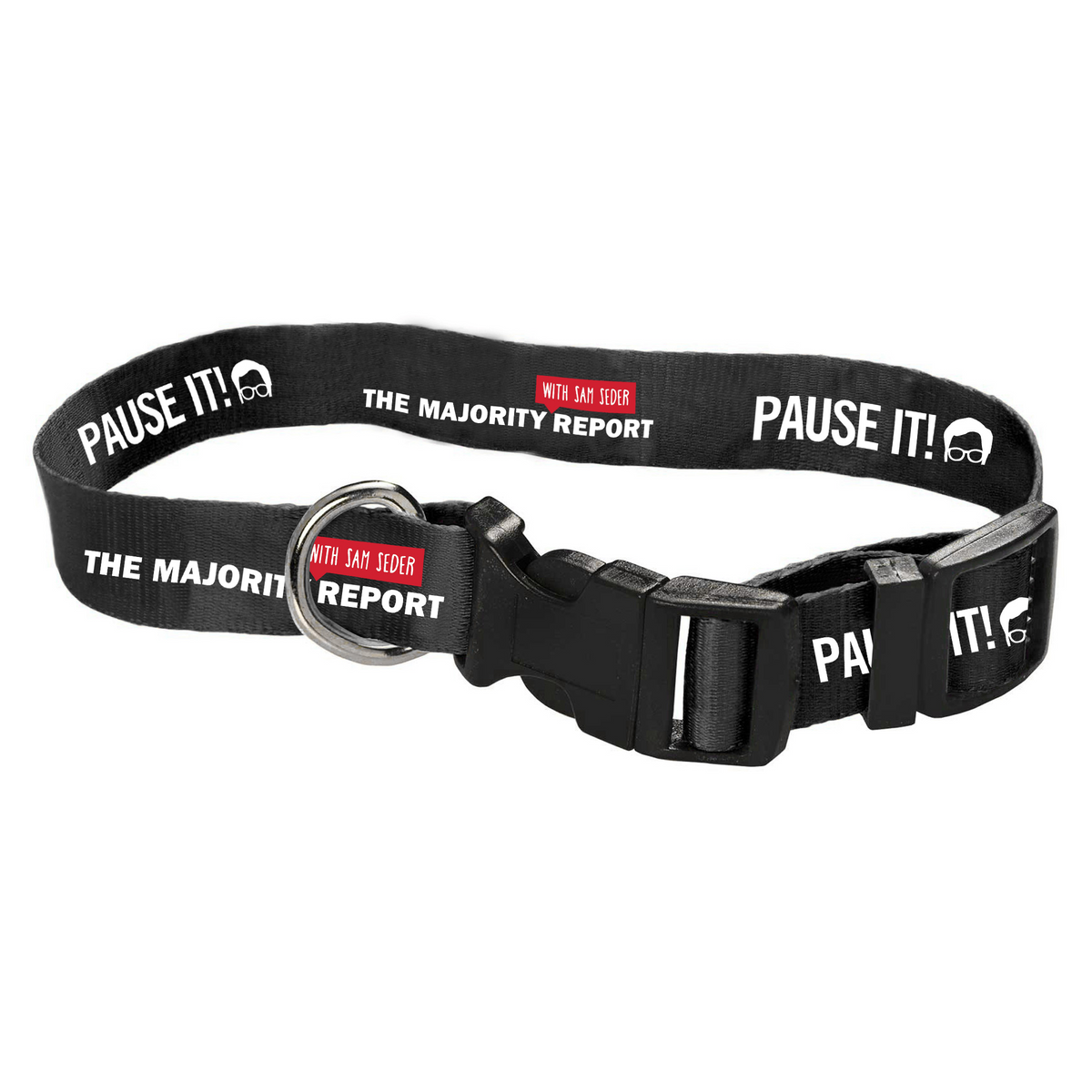 The Majority Report Dog Collar Black The Majority Report Store