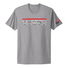 Load image into Gallery viewer, The Majority Report Days of the Week T-Shirt- Heather Gray
