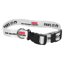 Load image into Gallery viewer, The Majority Report PAWS IT! Dog Collar
