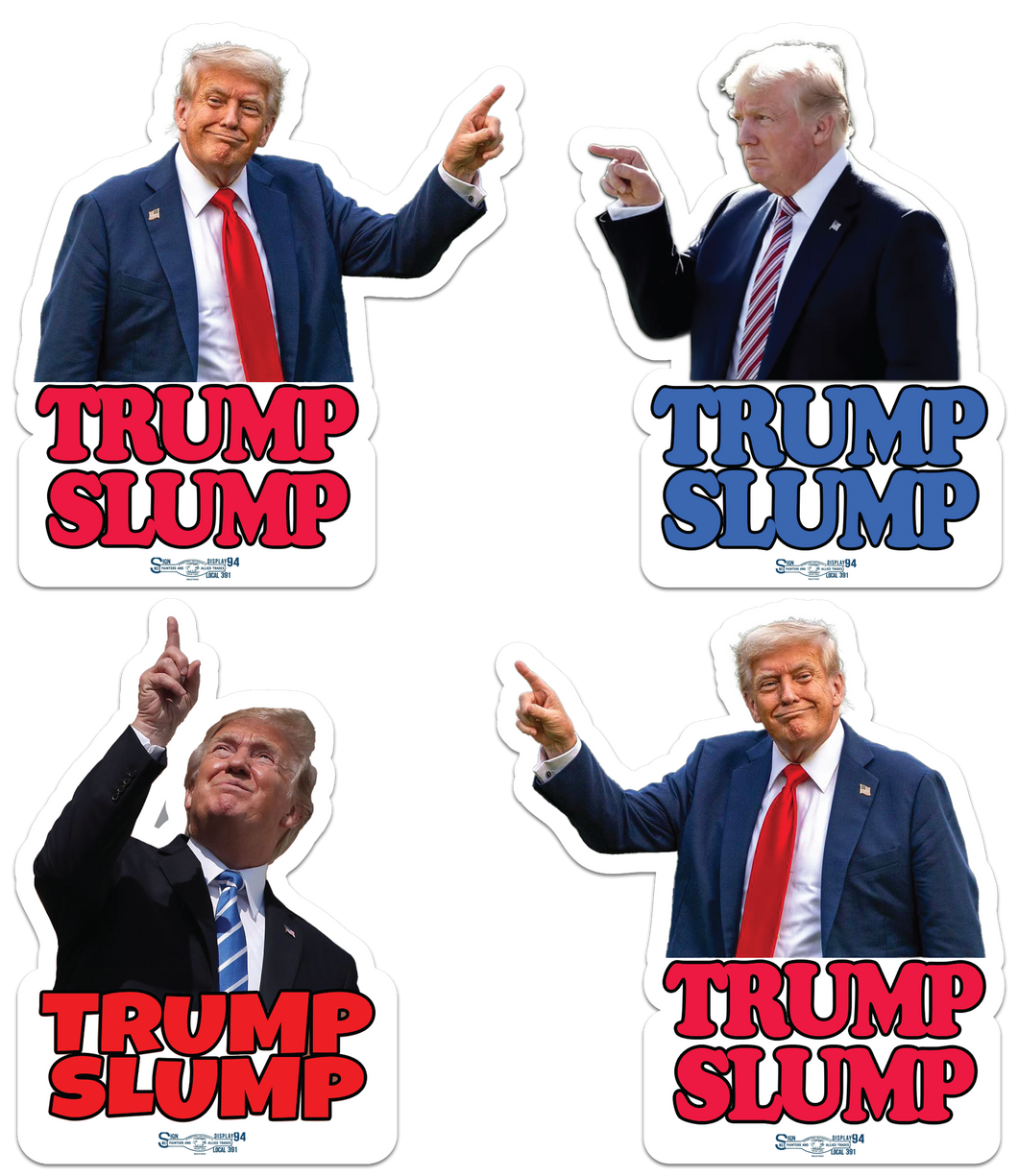 TRUMP SLUMP 4 Sticker Bundle