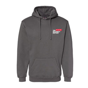 The Majority Report Pullover Hoodie in Charcoal