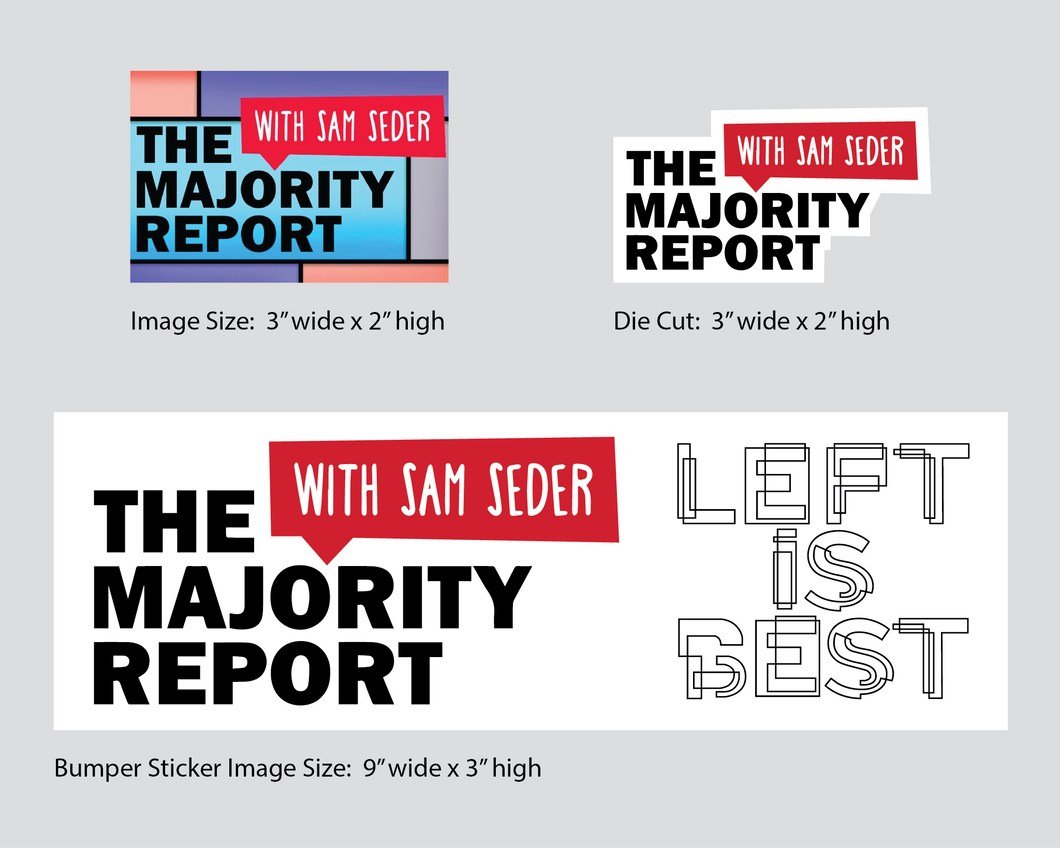 The Majority Report Sticker Pack